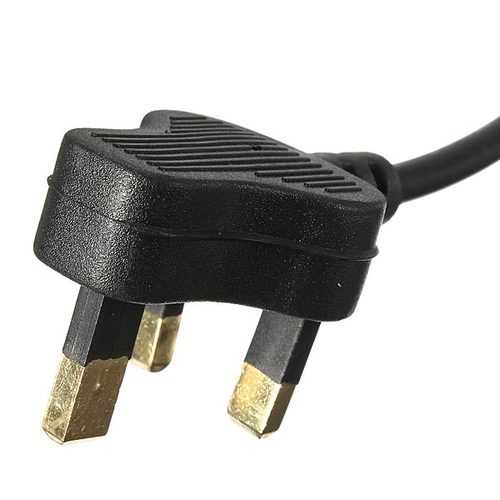Universal AC Power Supply Adapter Cord with 3-Prong Plug for Laptops - Perfect for Home, Office & Travel Charging
