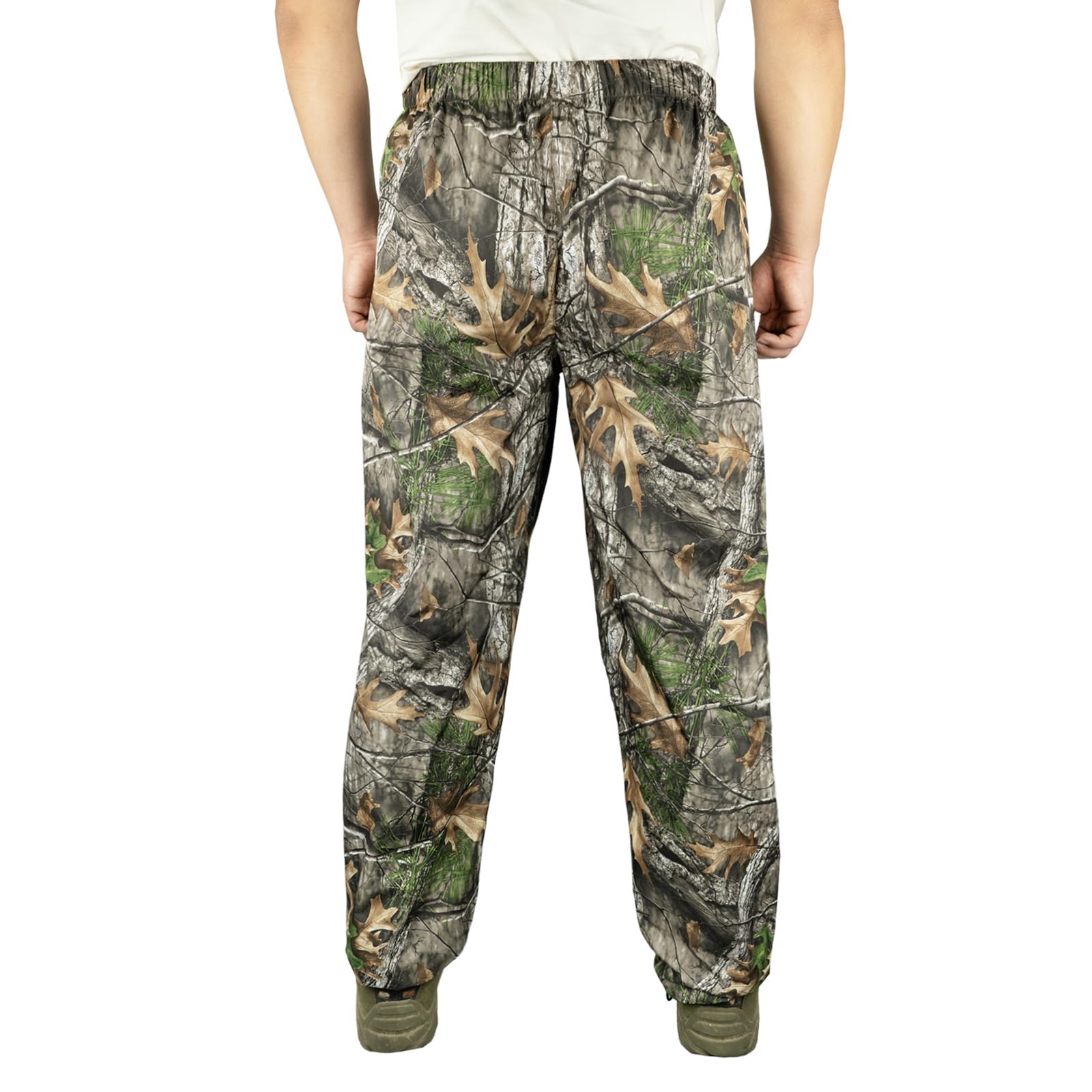 Waterproof Camo Rain Pants for Men - Lightweight Hunting & Hiking Gear