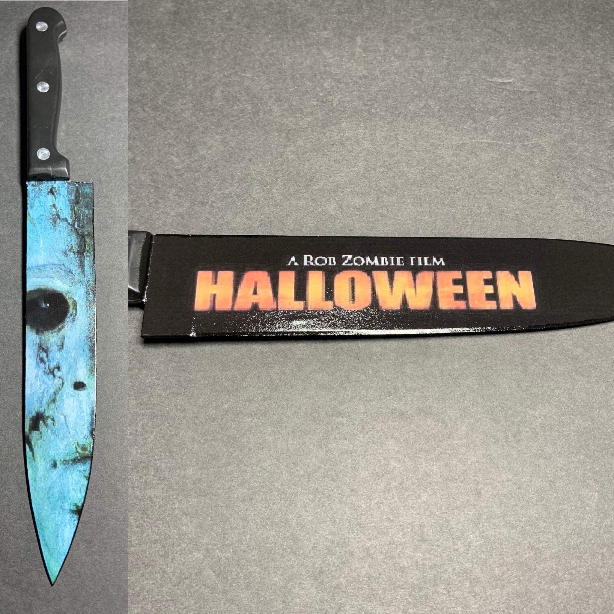 2007 Halloween Michael Myers Kitchen Knife - Officially Licensed Horror Movie Prop Replica - Perfect for Cosplay, Halloween Costumes & Horror Film Collectors