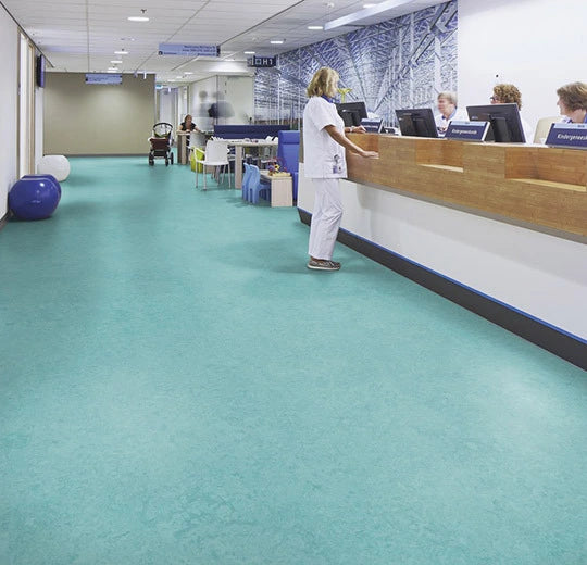 Marmoleum Cinch Loc Seal Square Aqua 12