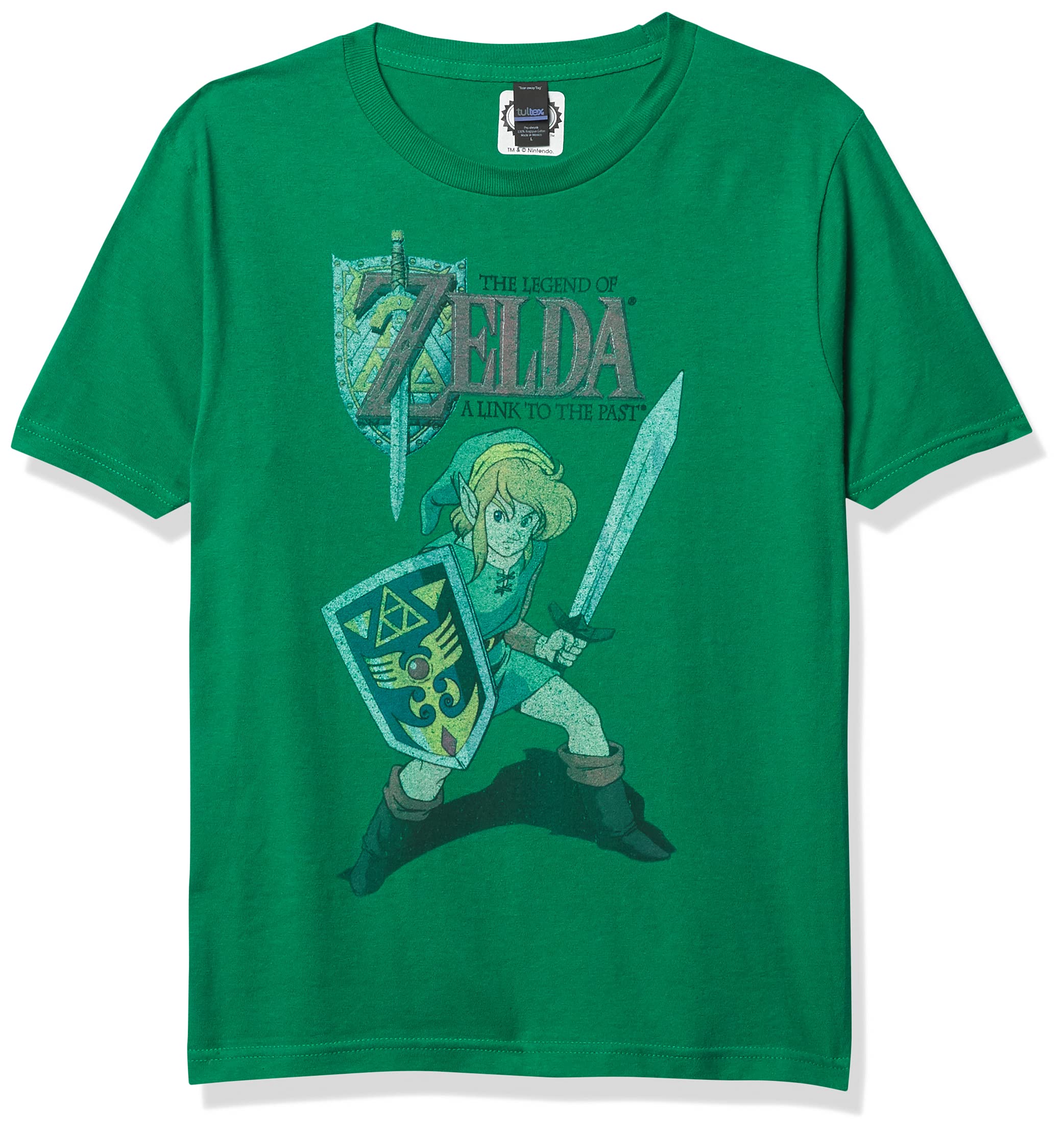 Nintendo Premium Solid Crew Neck T-Shirt for Boys - Comfortable & Stylish Casual Wear for Gaming & Everyday Outfits