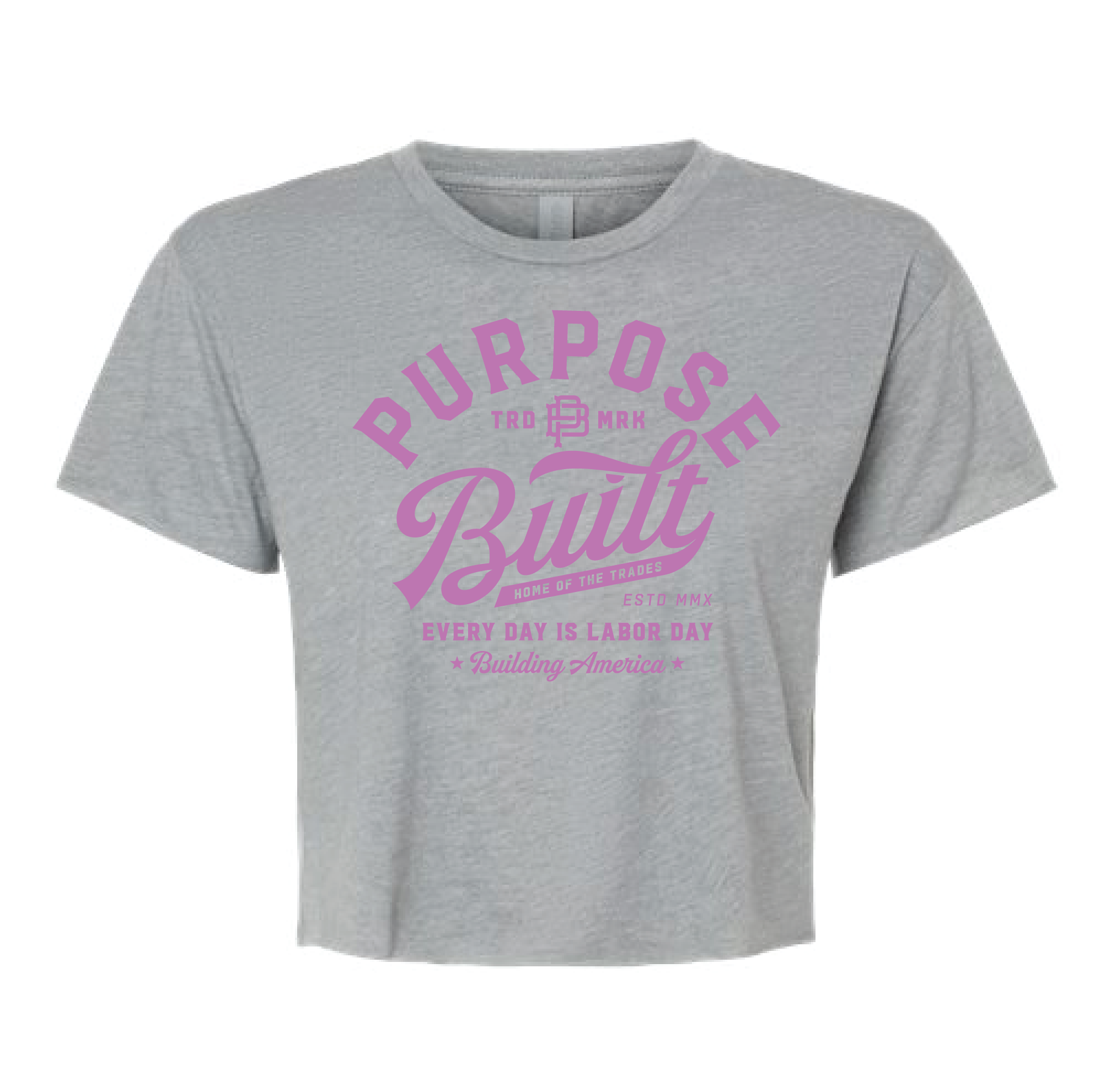 Stylish Script Crop Tee in Grey - Perfect for Casual Outfits, Summer Fashion & Streetwear Looks