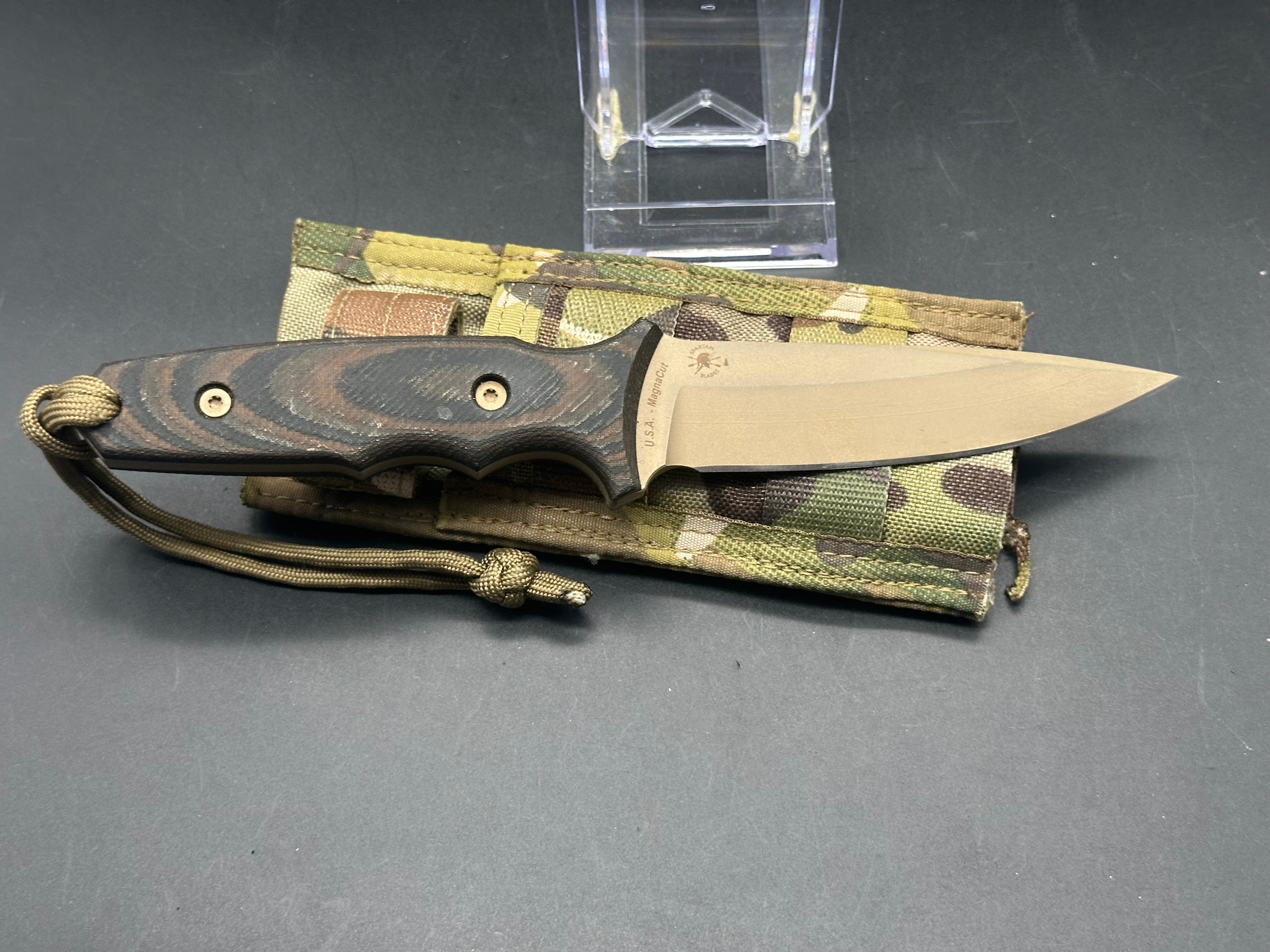 Spartan Blades Harsey TT Fixed Blade Knife 4.5