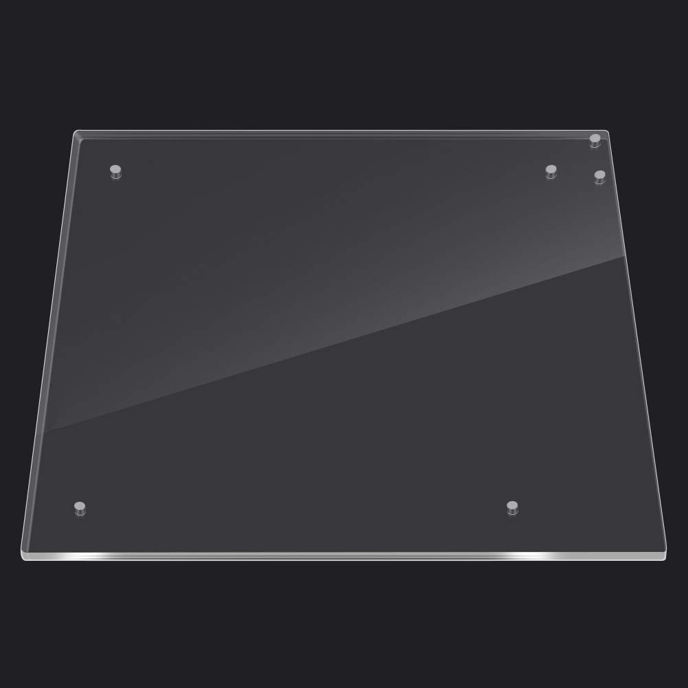 Fockety Motherboard Acrylic Frame - Transparent Computer Case for DIY PC Builds | Perfect for Gaming Rigs, Custom PCs & Tech Displays
