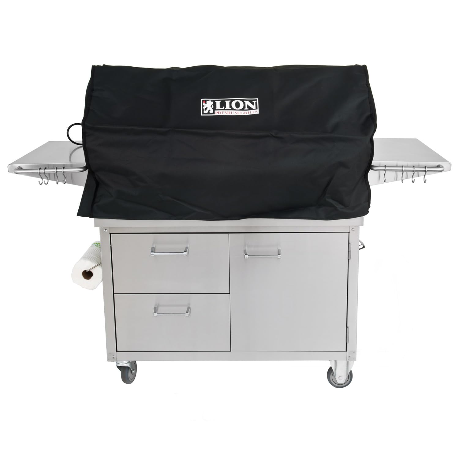 32 Inch Stainless Steel Propane Gas Grill with Cart - Outdoor BBQ Grill for Backyard, Camping & Tailgating Parties