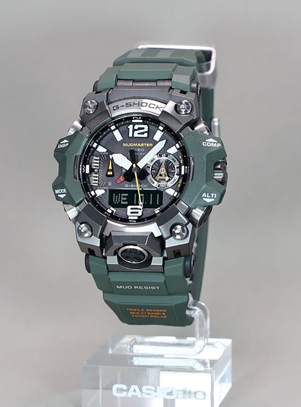 CASIO G-Shock Master of G Mudmaster GWG-B1000 Shock-Resistant Solar-Powered Watch - Made in Japan - JDM - Ideal for Outdoor Adventures, Hiking, and Extreme Sports