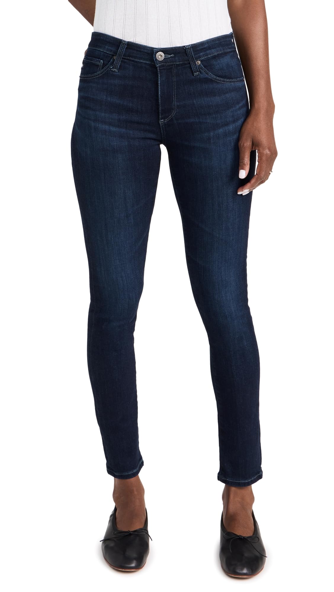 AG Adriano Goldschmied Women's The Prima Ankle Jeans - High Waist Skinny Denim Pants for Casual Wear & Night Out | Perfect for Everyday Style and Date Nights
