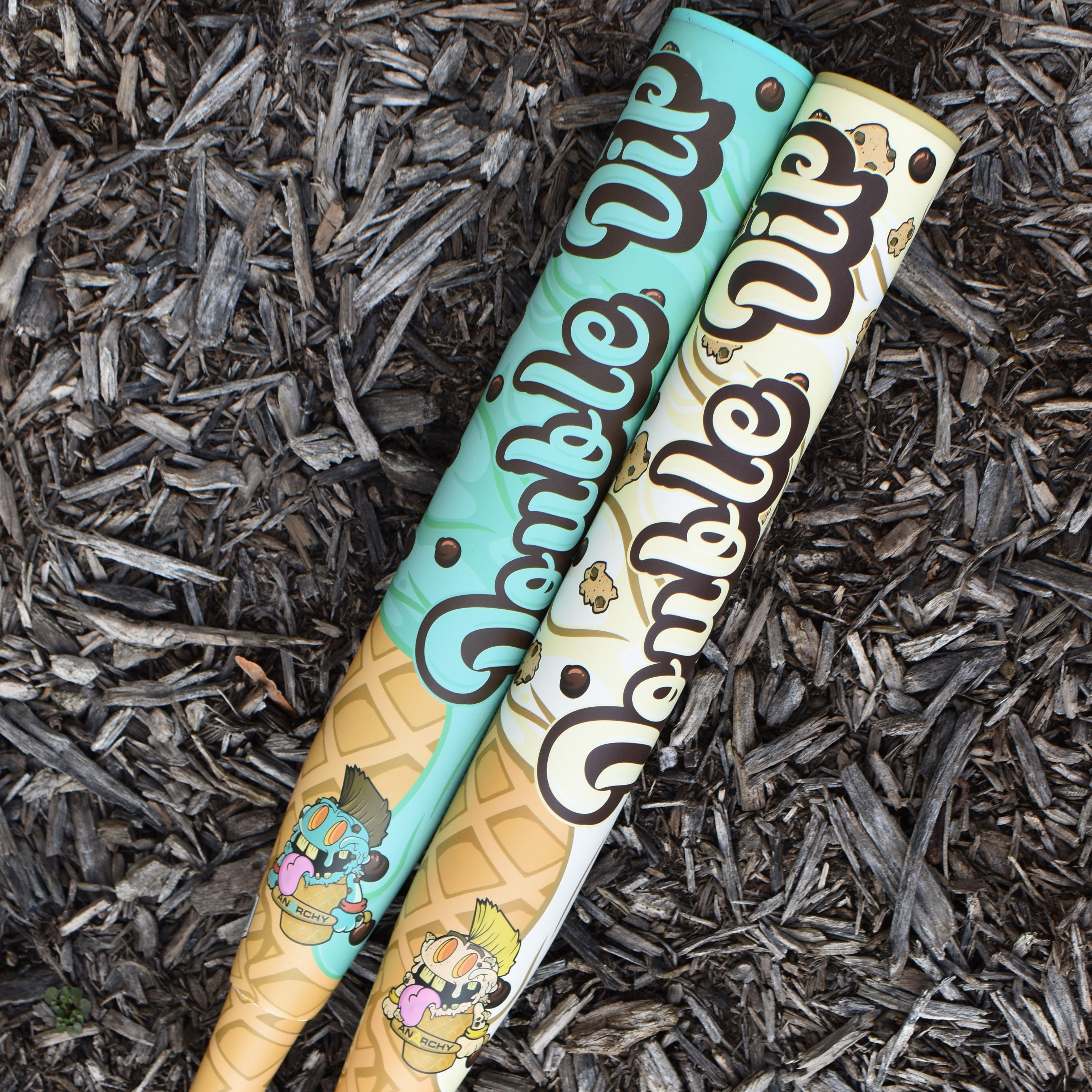 2024 Anarchy Double Dip Mint Chocolate Chip USA/ASA Approved Slowpitch Softball Bat - Perfect for Competitive Games & League Play