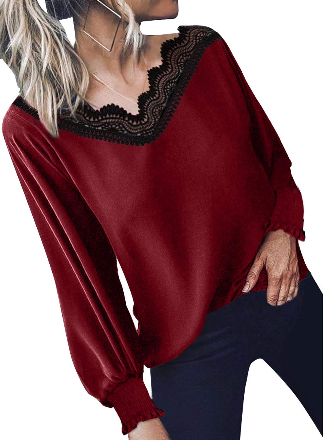 BLENCOT Women's Soft Comfortable Casual T-Shirt for Everyday Wear, Lounge, and Travel