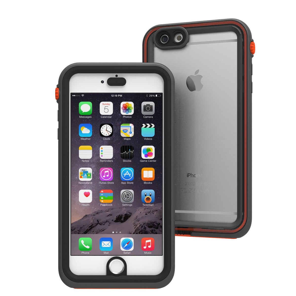 Waterproof iPhone 6 Plus Case - Shockproof & Dustproof Protection for Swimming, Outdoor Activities & Daily Use