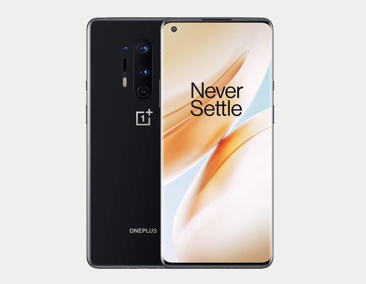 OnePlus 8 Pro 5G Smartphone (Model IN2025) - 256GB Storage, 12GB RAM, Dual SIM, GSM Unlocked, Onyx Black - Perfect for Gaming, Streaming & Business Use