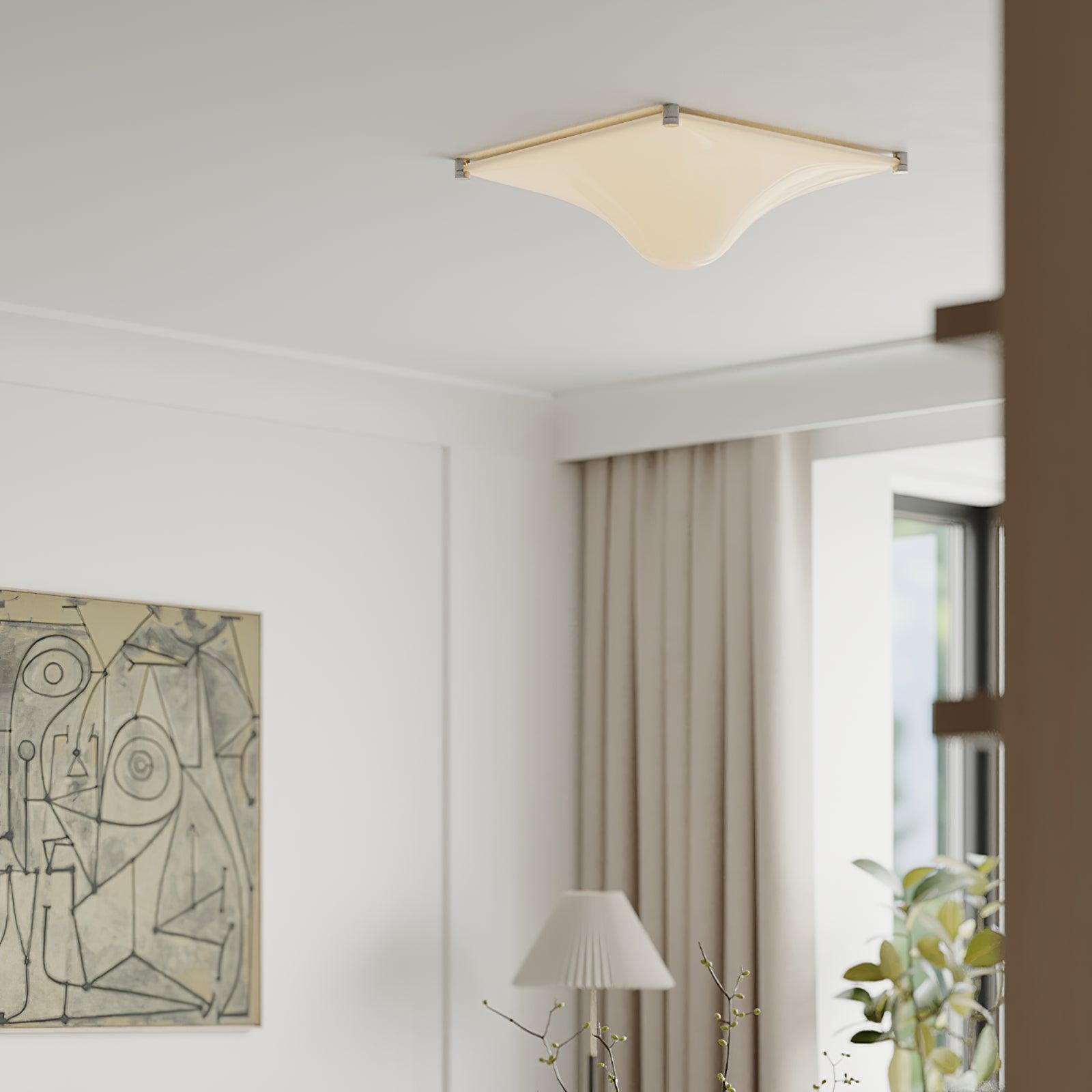 Bolla Modern Ceiling Light Fixture - Energy Efficient LED Lighting for Living Room, Bedroom, Kitchen | Dimmable & Easy Installation Home Decor
