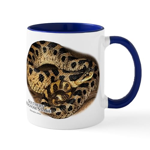 White/Navy Inside - Southern Hognose Snake Mug