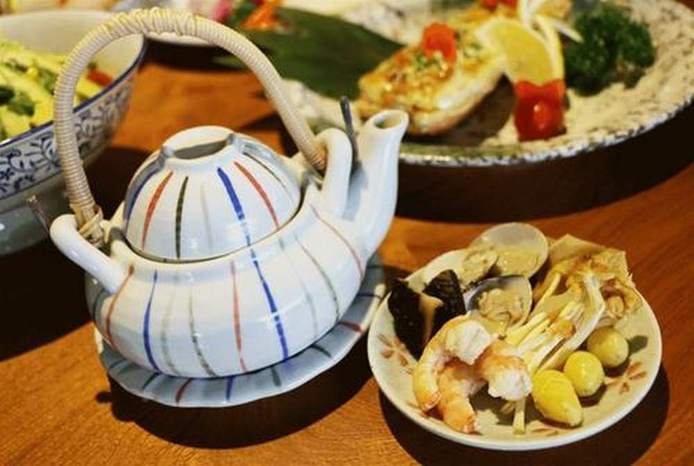 Premium Japanese Dobin Mushi Soup Pot & Teapot Set - Authentic Tokusa Style 10.8oz Clay Cookware - Made in Japan - Perfect for Traditional Soup, Tea Brewing & Hot Pot Cooking at Home