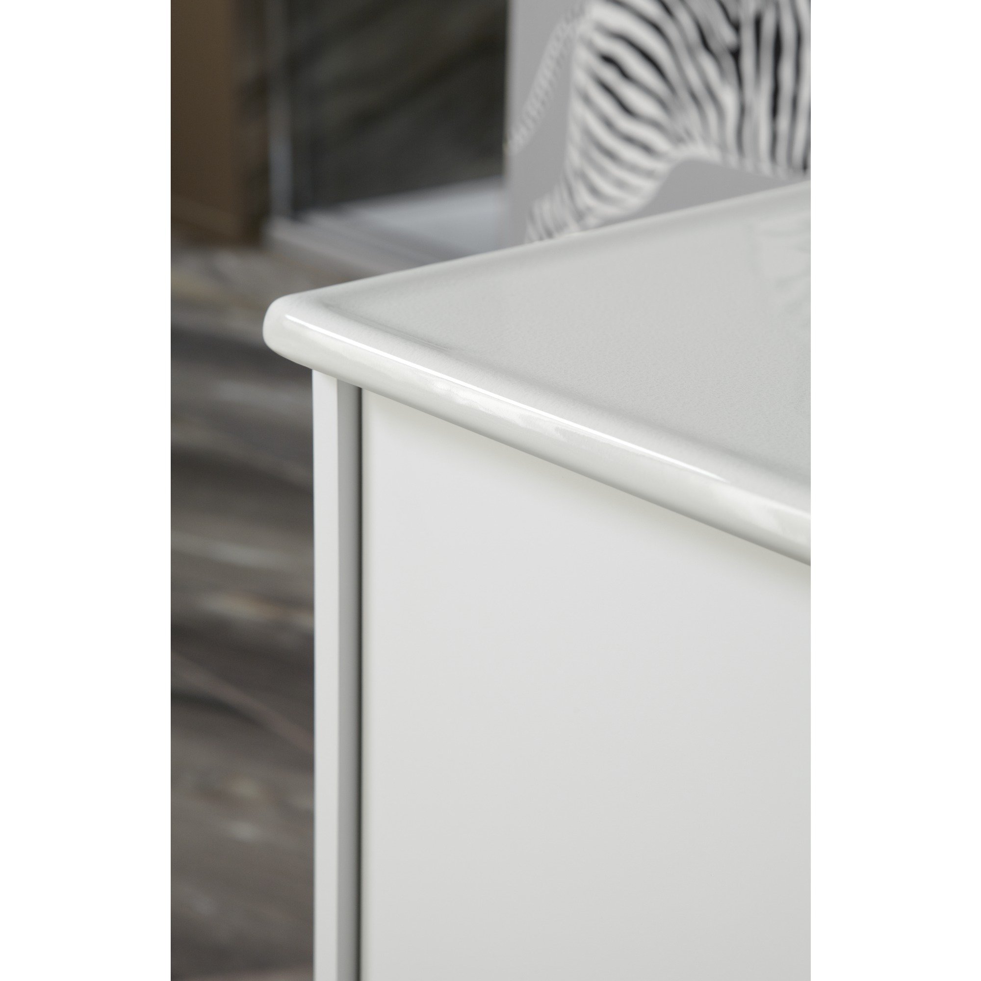 KOHLER 2777-1-G81 White Ceramic Rectangular Bathroom Sink - 25-Inch Vanity Top with Single Faucet Hole | Durable Impressions Collection | Perfect for Modern Bathroom Renovations & Home Upgrades