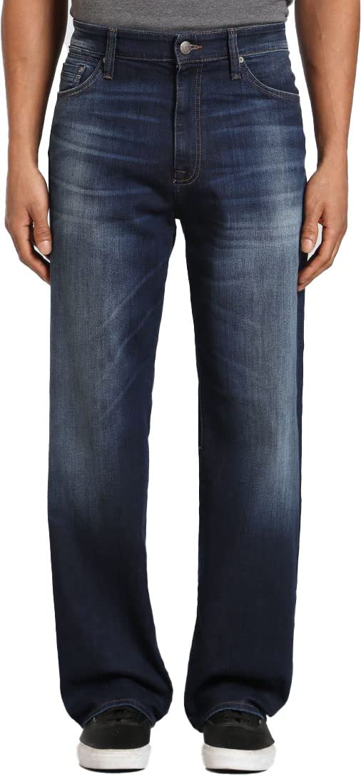 Mavi Men's Max Wide Leg Jeans - Relaxed Fit Stretch Denim Pants for Casual Wear | Comfortable & Stylish for Everyday Outfits and Street Fashion