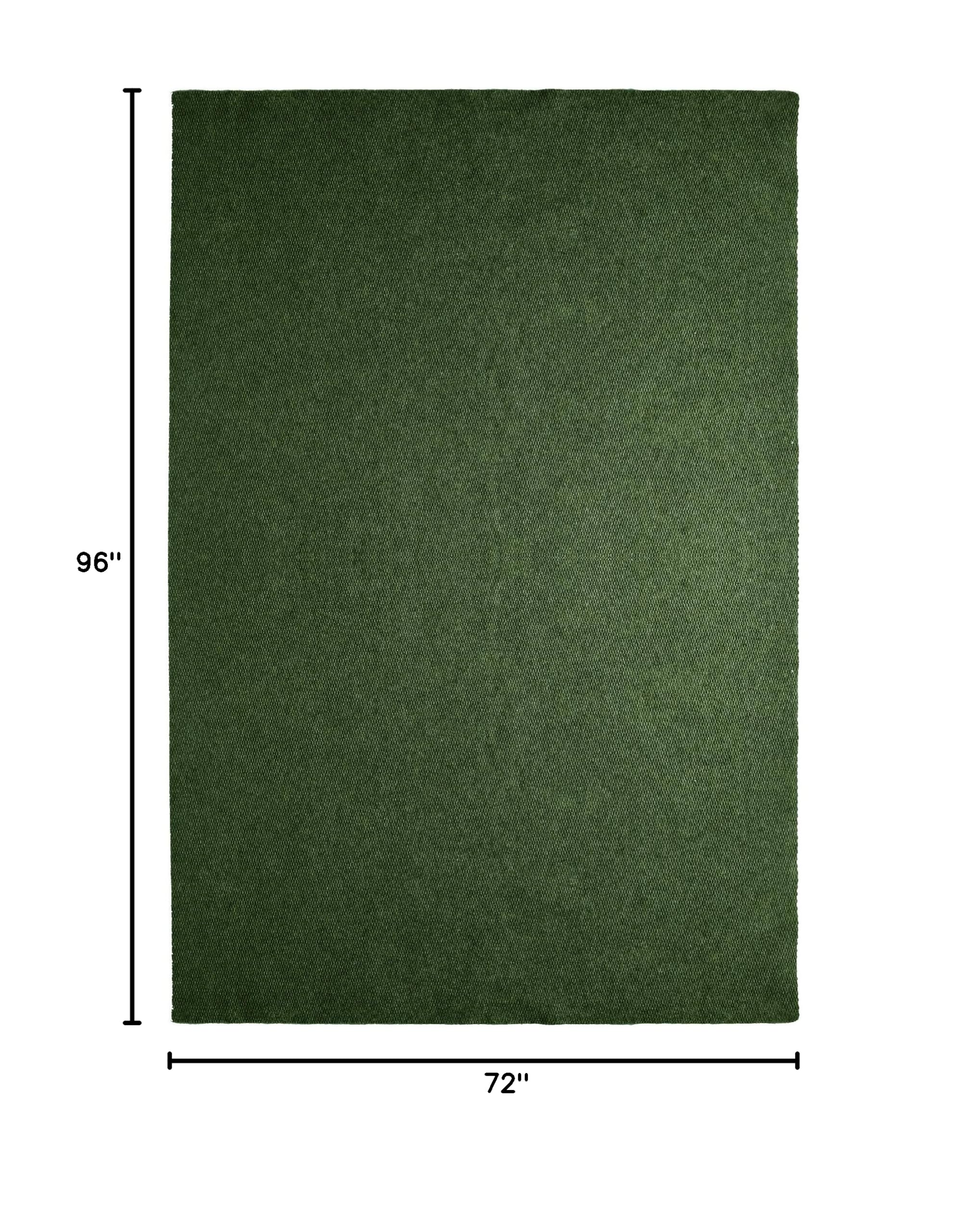 Premium Indoor/Outdoor Utility Loop Pile Carpet - Waterproof Marine Backing, Multi-Purpose Rug for Patio, Deck, Boat, Garage (6x8 ft, Green) - Perfect for High-Traffic Areas & Damp Environments