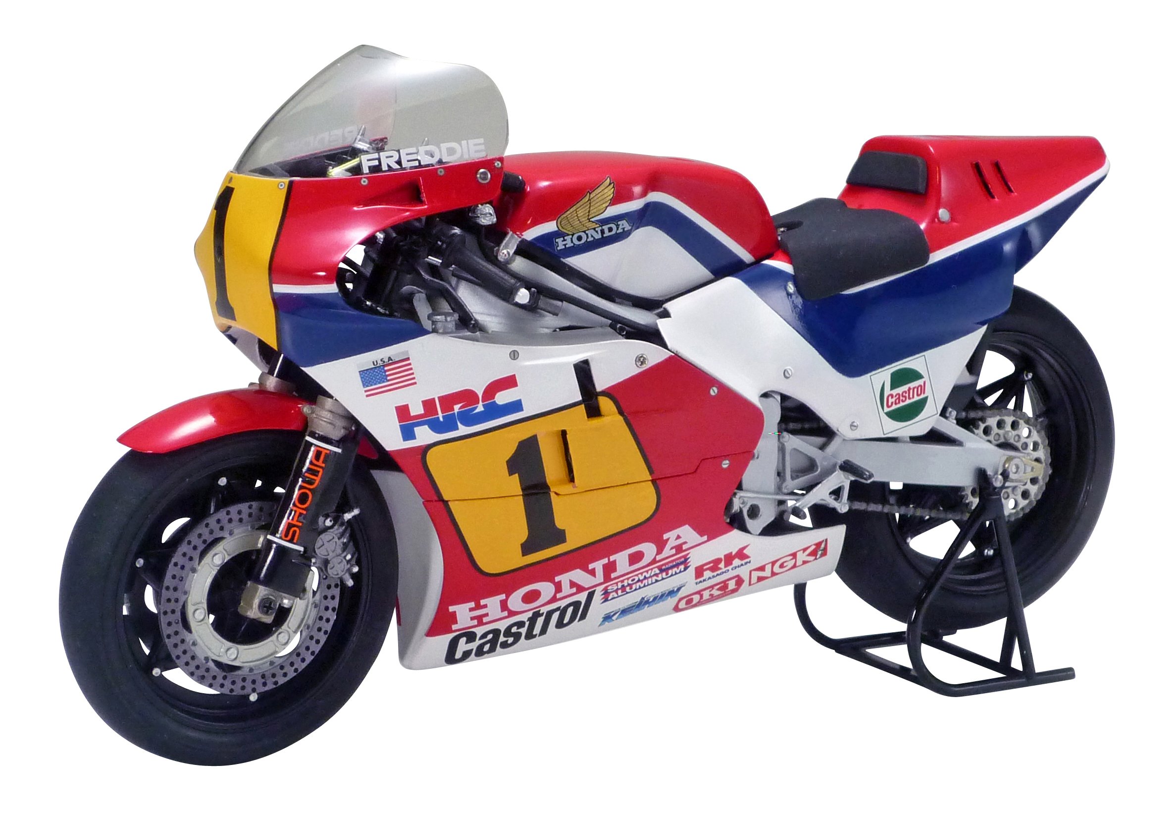Tamiya 300014121 1:12 Scale Honda NSR500 1984 Motorcycle Model Kit - Perfect for Collectors, Hobbyists & RC Enthusiasts