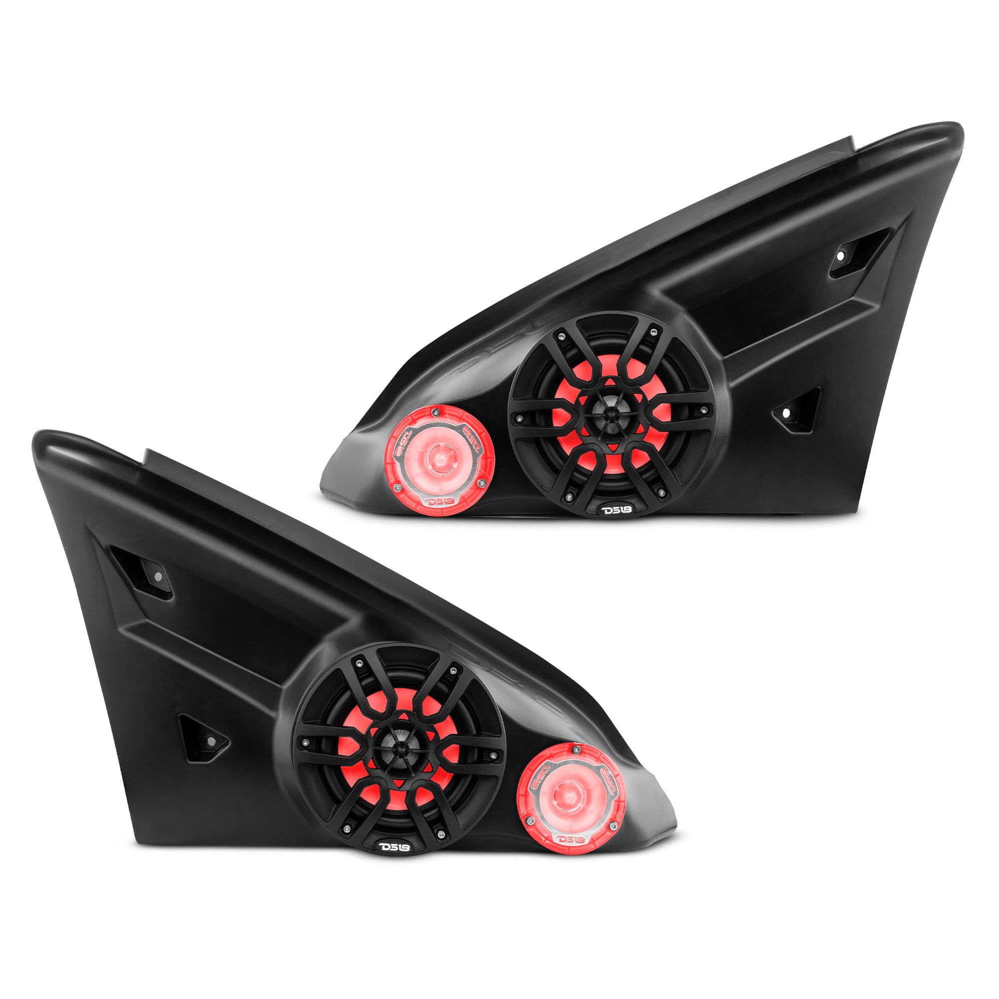 Polaris Slingshot Arm Rest 2 X 6.5 Enclosure with NXL 6/BK and PRO TW1L | Compatible with 2015-Current Models | Perfect for Road Trips and Comfortable Driving