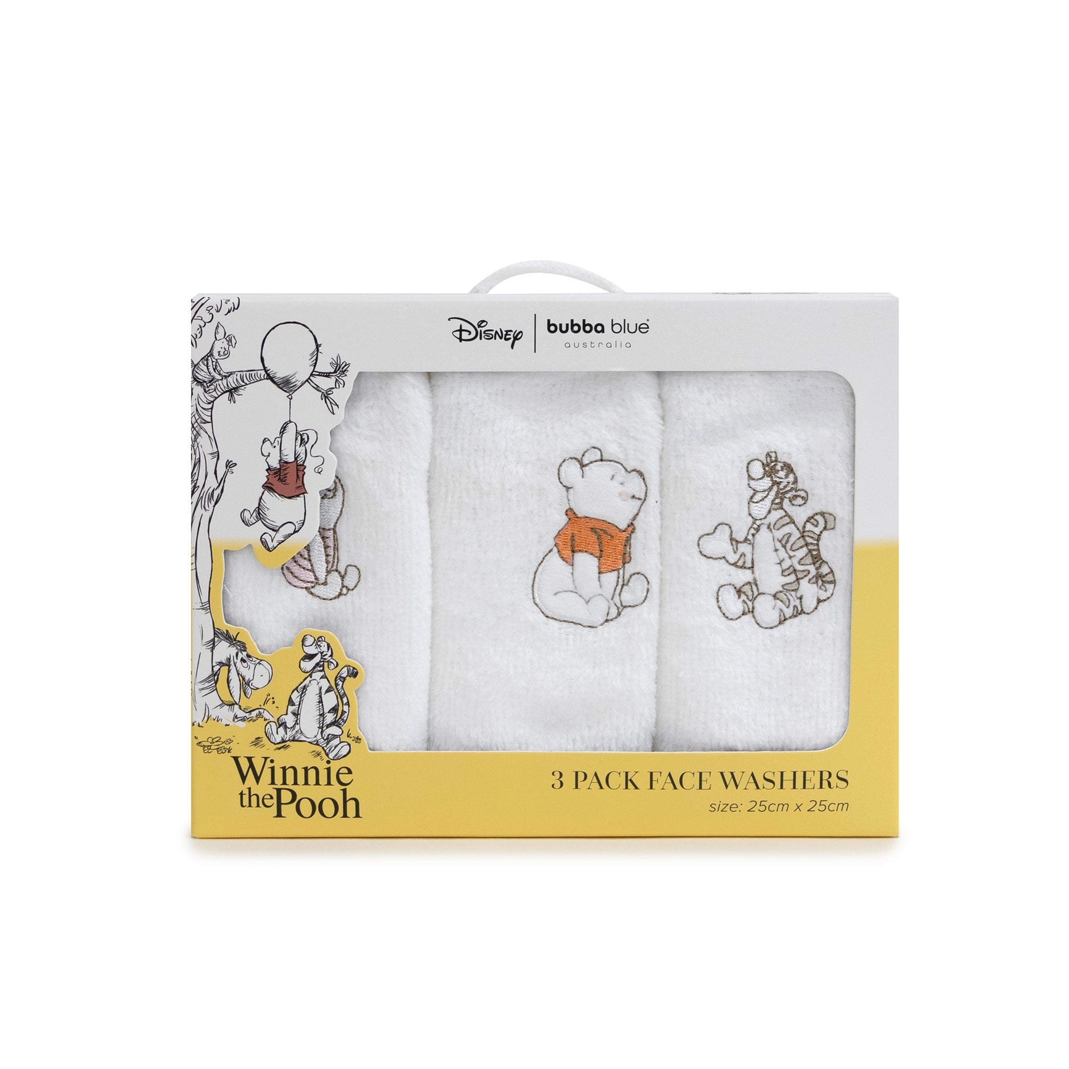 Disney Winnie the Pooh Baby Crib Bedding Set - Soft Cotton Nursery Bedding for Boys & Girls - Perfect for Newborn, Infant & Toddler Rooms