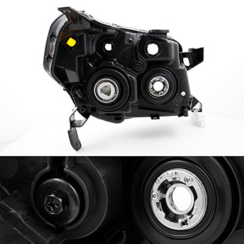 AKKON Clear Projector Headlights for Honda Pilot - Driver Left & Passenger Right Side Replacement - Upgrade Your Night Driving Safety & Style