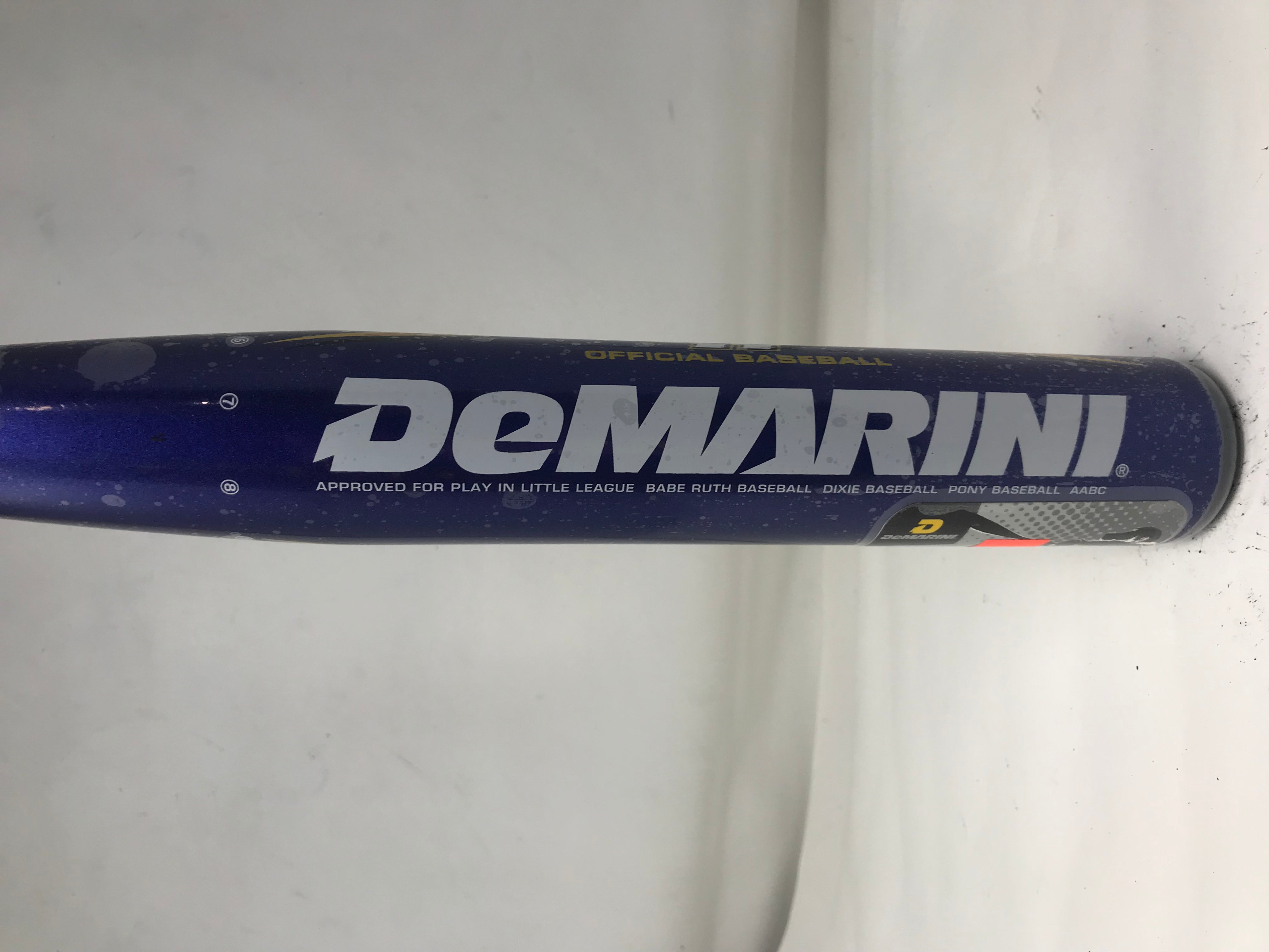 DeMarini Flash DXFLL Youth Baseball Bat - USSSA Approved, Lightweight Aluminum Alloy, Blue - Perfect for Little League Games & Youth Baseball Training