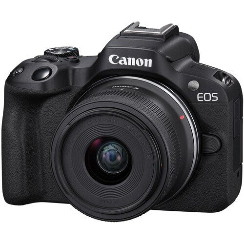 Canon EOS R50 Mirrorless Digital Camera with RF-S 18-45mm f/4.5-6.3 IS STM Lens (Black) - Perfect for Vlogging, Travel Photography & Content Creation