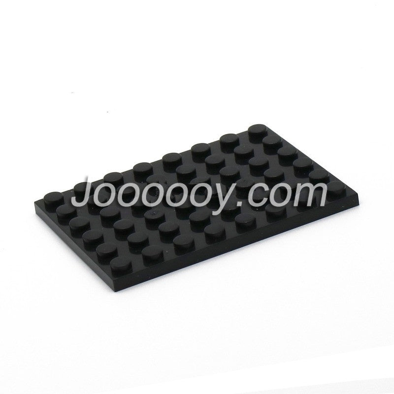 3 Pack 6x8 Plates MOC Building Bricks (3036) - Perfect for LEGO-Compatible Creations, DIY Projects, and Kids' STEM Learning Activities