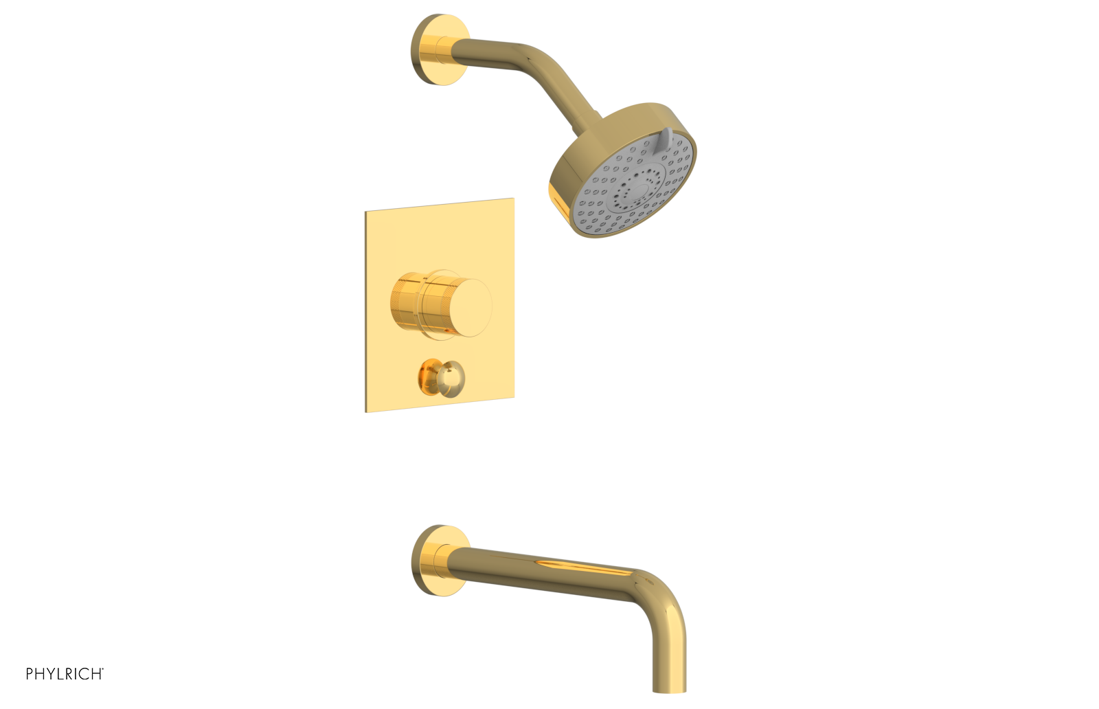 BASIC II 10 Pressure Balance Tub and Shower Set 230S 26 10 - Water Temperature Control Valve for Bathroom & Shower Installation - Perfect for Home, Hotel, and Apartment Renovations