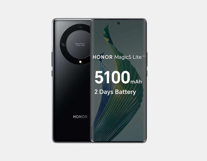 Honor Magic5 Lite 5G Smartphone - Unlocked GSM Dual SIM 256GB ROM 8GB RAM - 6.67