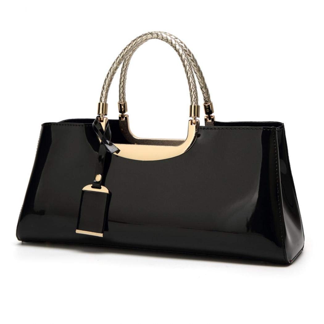 Jessie Women's Patent Leather Shoulder Bag for Evening Party & Crossbody Use