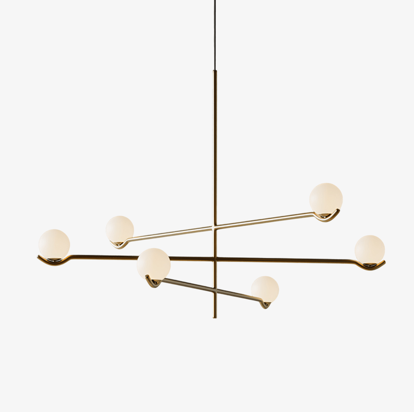 Baer Pendant Light - Modern Hanging Ceiling Lamp for Kitchen Island, Dining Room & Bedroom | Dimmable LED Chandelier Lighting Fixture
