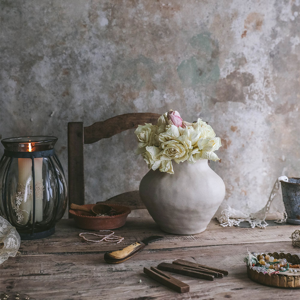 Handmade Ceramic Vessel - Natural Clay Pot for Home Decor, Kitchen Storage & Plant Holder | Perfect for Boho Style, Farmhouse Decor & Gift Giving