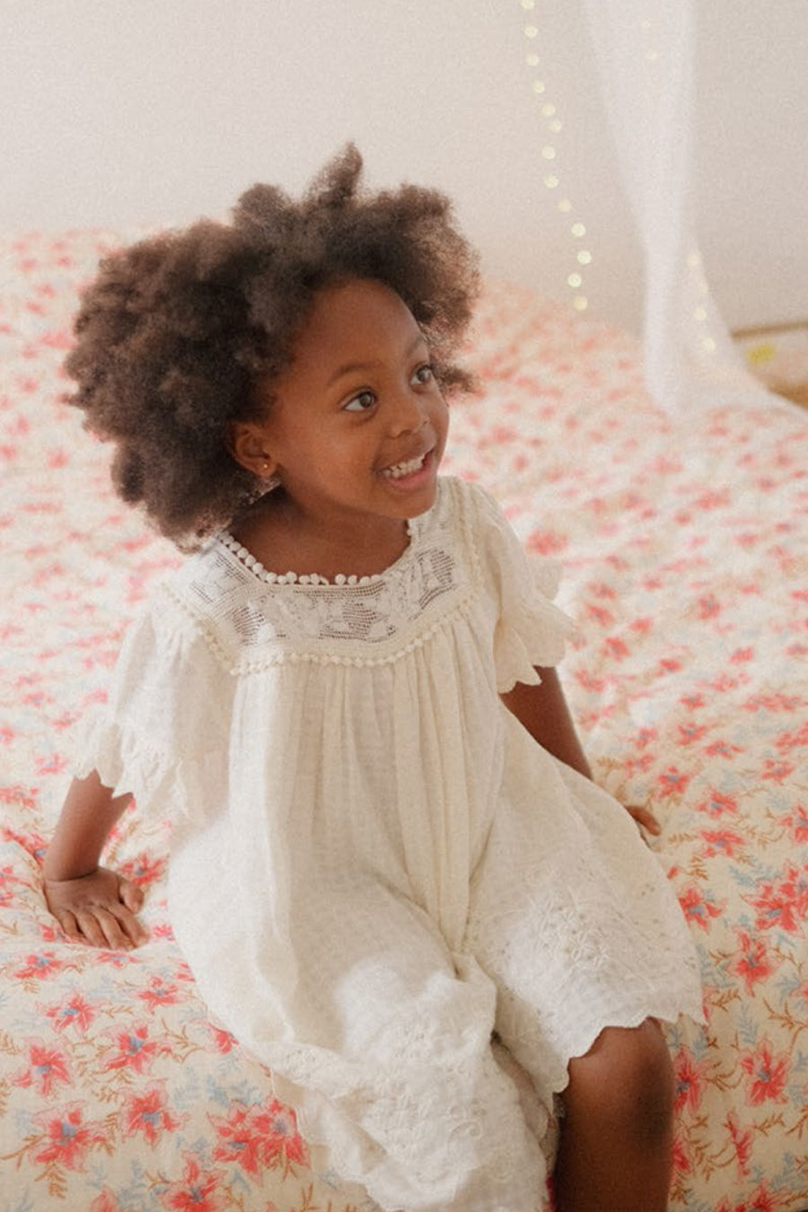 Girls Dress Louise Misha Dalila - Elegant Floral Summer Dress for Toddlers & Kids - Perfect for Birthday Parties, Family Outings & Special Occasions