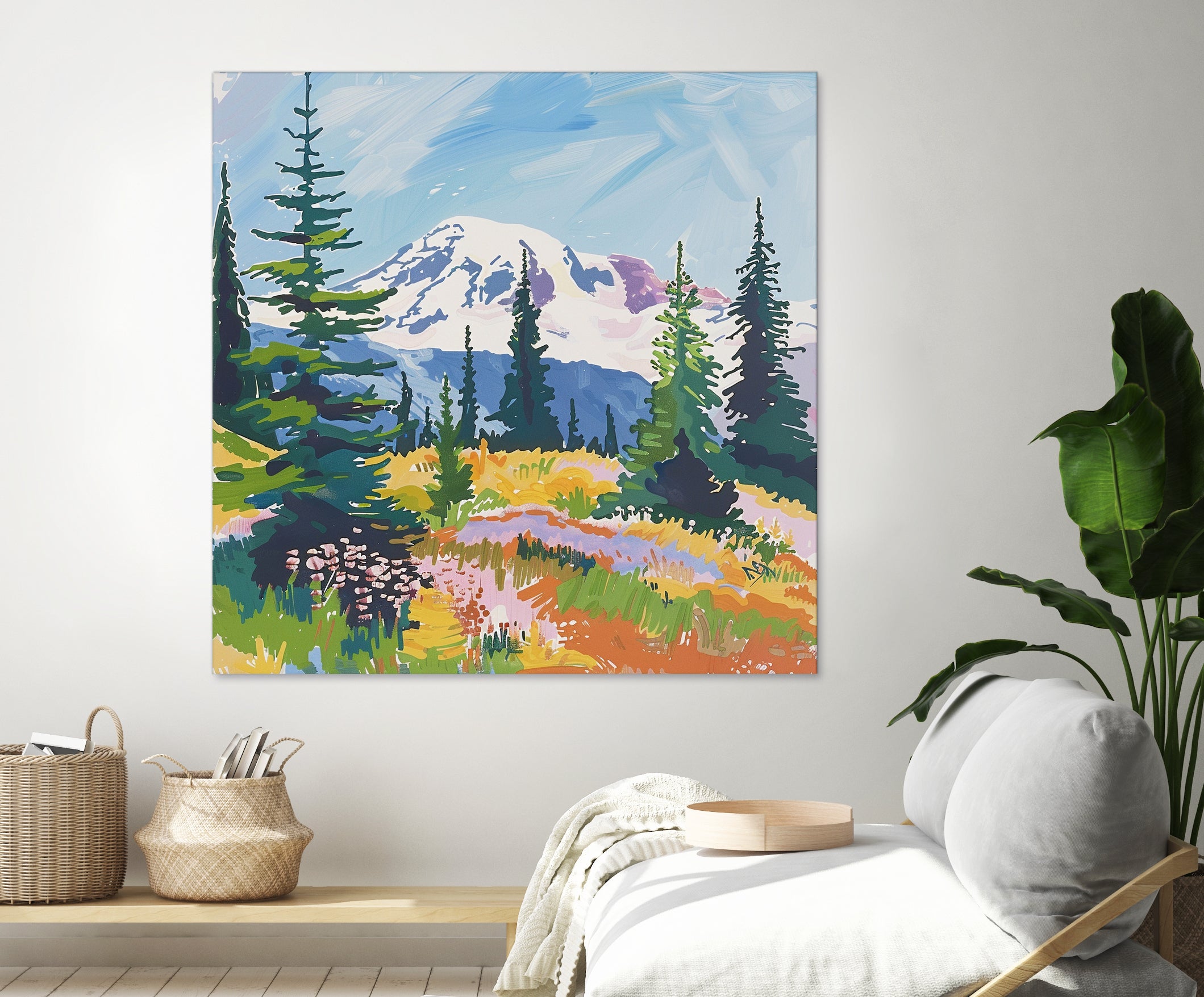 Scenic View IV - Premium Wall Art Canvas Print for Home & Office Decor | Perfect for Living Room, Bedroom, or Gift Giving