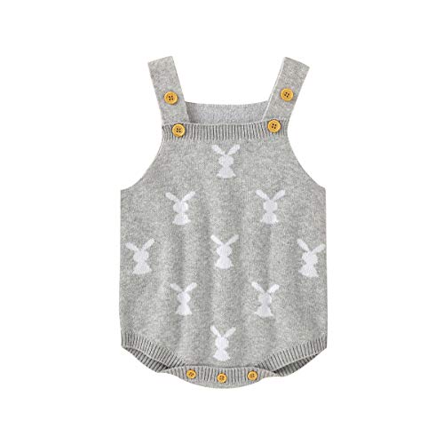 Rabbit Onesie- Grey