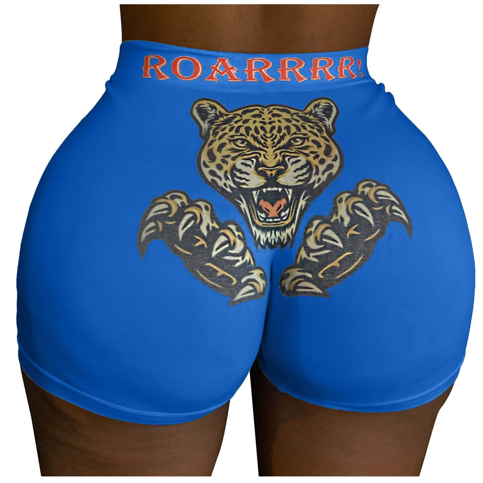 Women's Workout Shorts - High Waisted Biker Yoga Running Athletic Shorts with Pockets, Slim Fit Stretchy Gym Shorts for Women | Perfect for Yoga, Cycling, Running & Gym