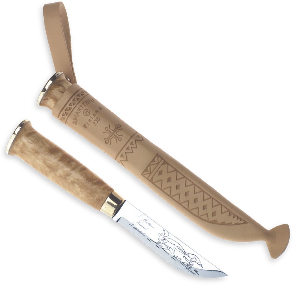 Marttiini Fixed Blade Hunting Knife - Stainless Steel Outdoor Camping Knife for Hunting, Fishing & Survival - Perfect for Camping, Hiking & Bushcraft