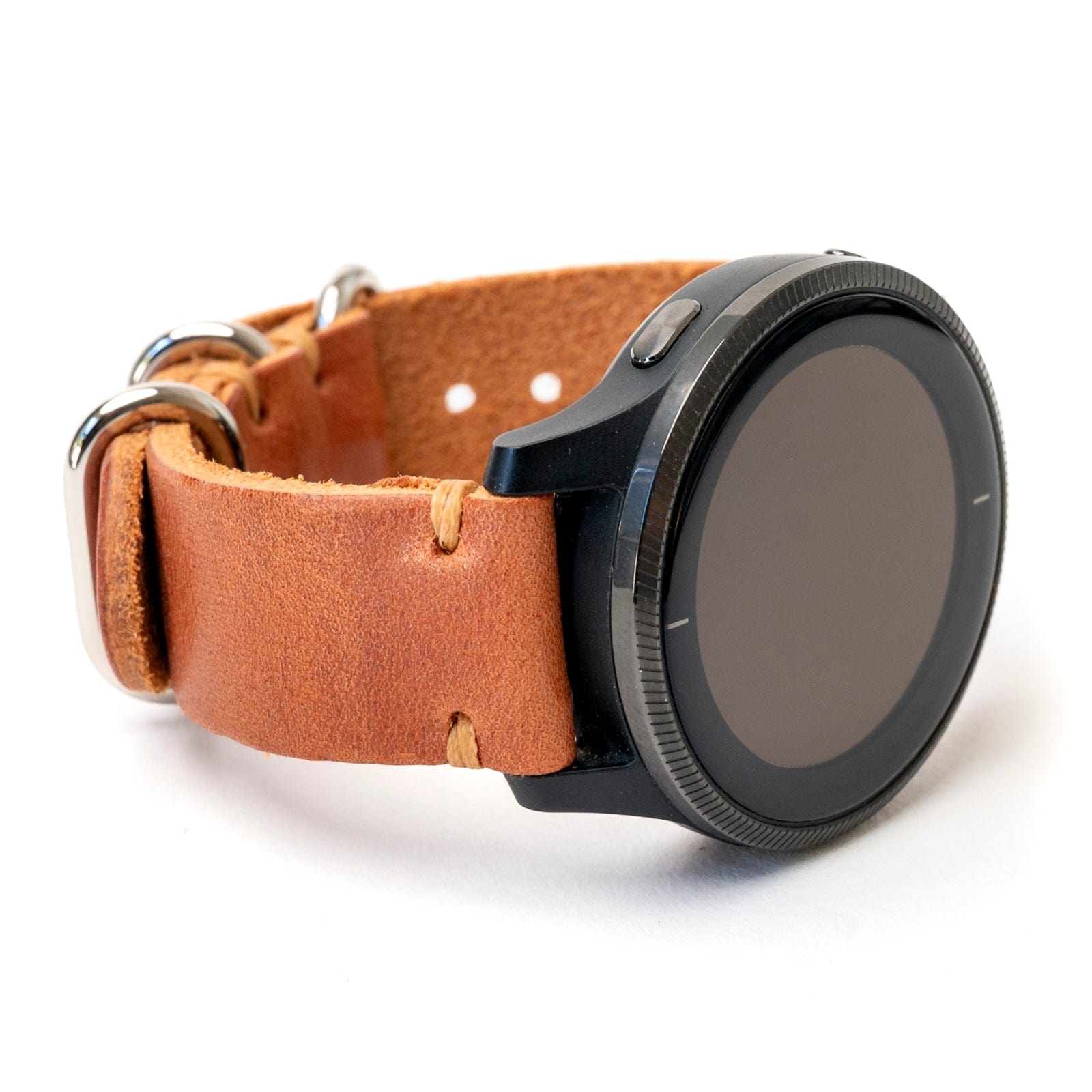 Premium Genuine Leather Replacement Watch Band for Garmin Smartwatches - Comfortable & Durable Strap for Fenix, Forerunner, Vivoactive Series - Perfect for Workouts, Running & Everyday Wear