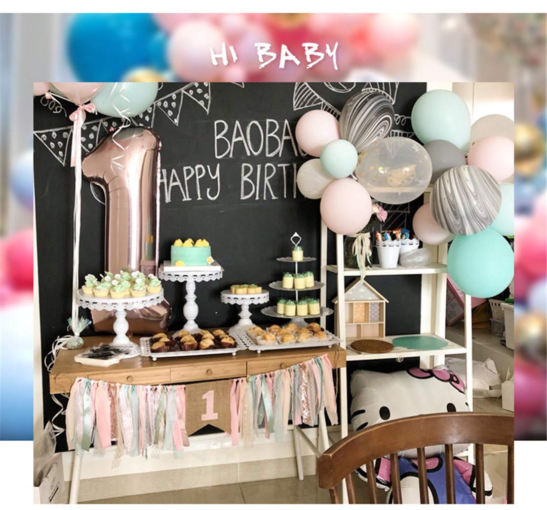 Pink Princess Style Tutu High Chair Banner - 1st Birthday Party Decorations for Girls, Baby Shower Supplies | Perfect for Birthday Photoshoots, Nursery Decor & Princess-Themed Celebrations