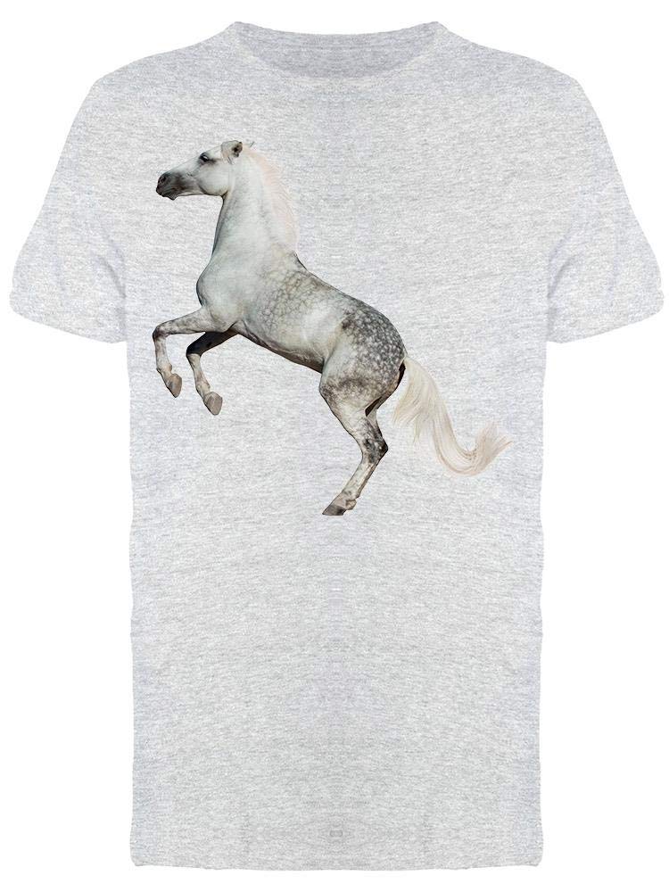 Smartprints Horse Rearing Up Graphic T-Shirt for Men | Premium Cotton Tee | Casual Wear & Outdoor Activities