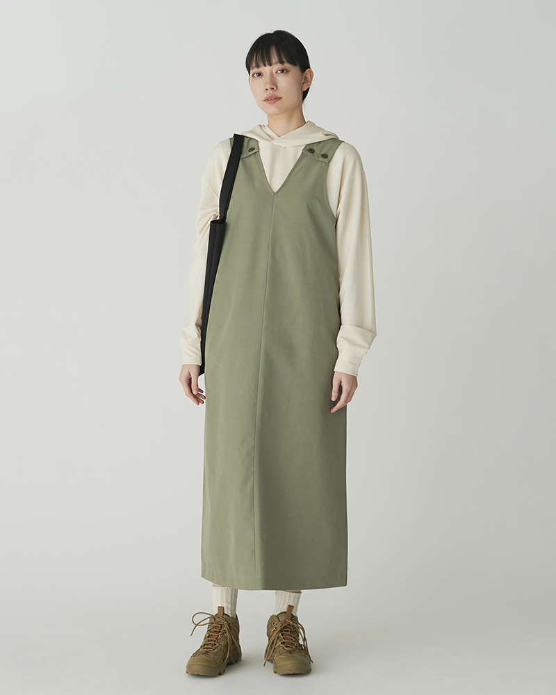 PE/CO Weather-Resistant Dress for Women - Lightweight & Waterproof Outdoor Dress - Perfect for Hiking, Travel & Rainy Days