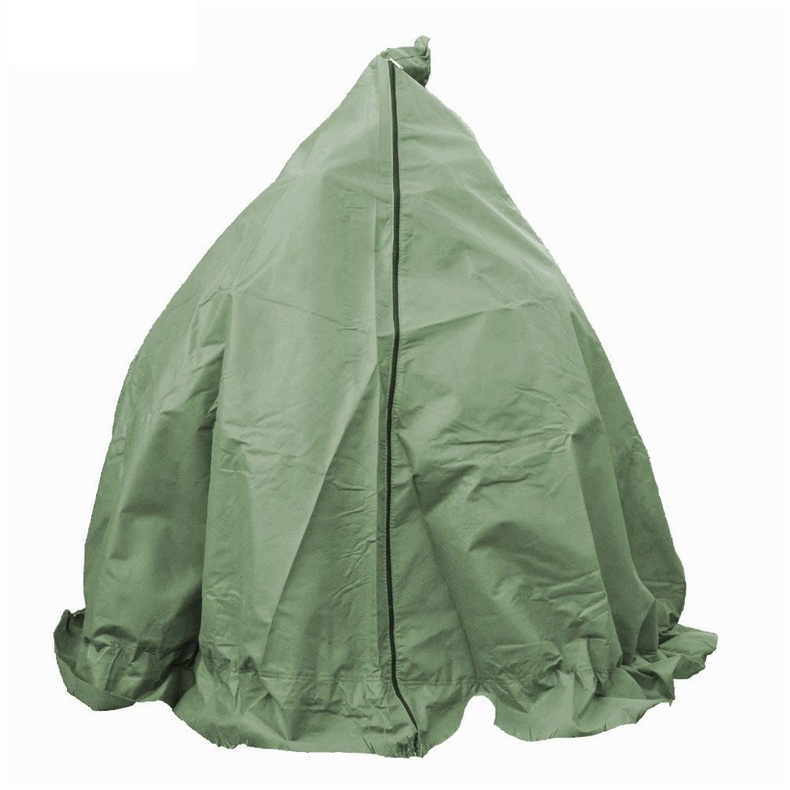 Heavy-Duty Winter Plant Cover 200/250/300cm - Frost Proof Tree Protection with Zipper for Outdoor Plants, Palm Trees & Shrubs | Perfect for Freeze Protection in Cold Weather, Winter Gardening & Landscape Protection (Green, Medium Size)