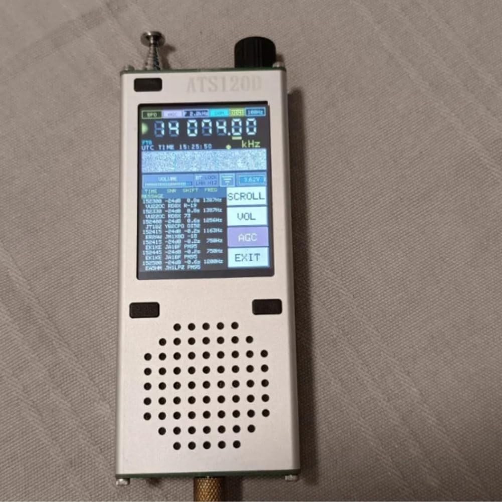 Melairo ATS120D SI4732 Digital Radio Receiver with ESP32, Bluetooth, 2.4