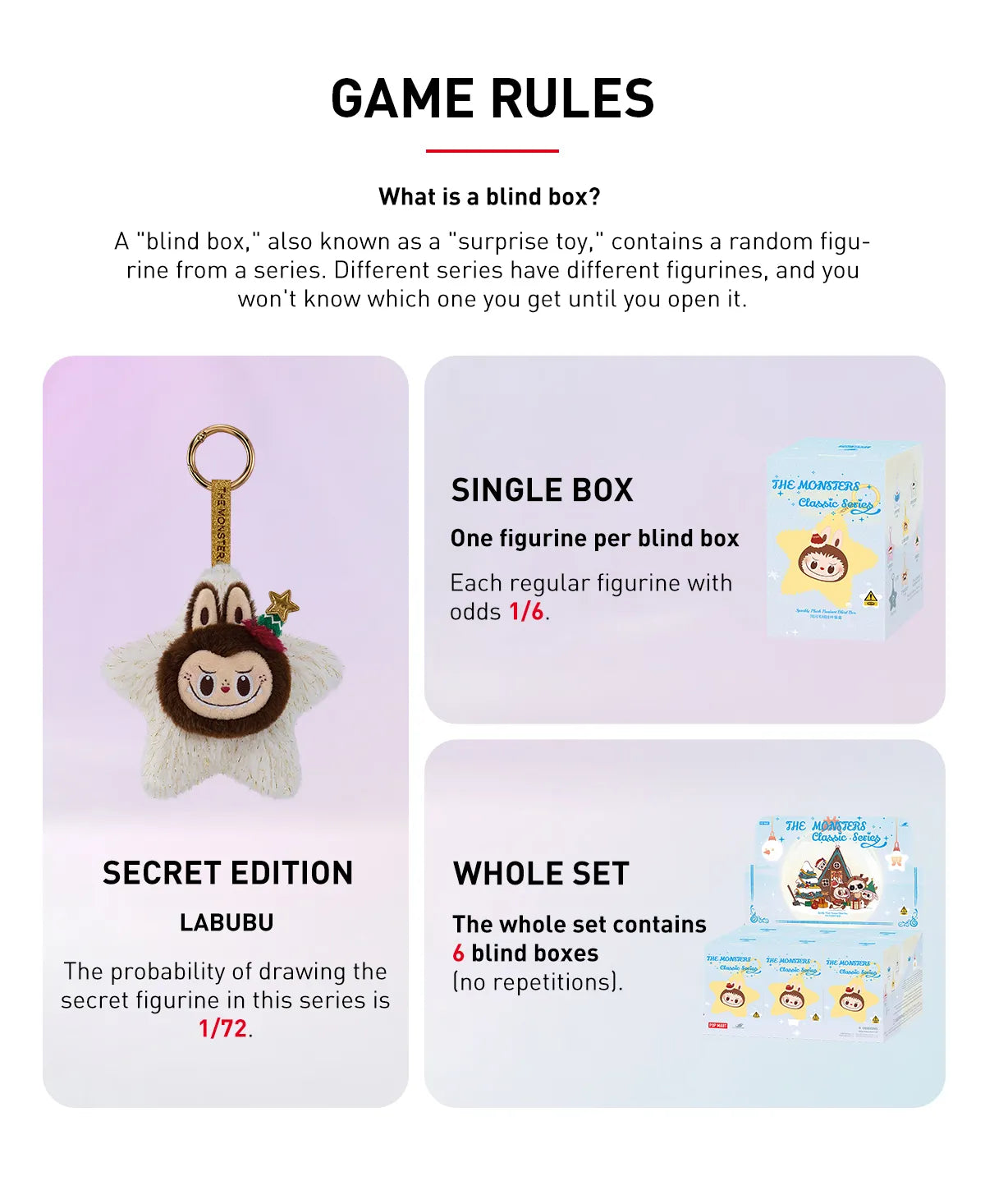 POP MART Labubu The Monsters Classic Series Sparkly Plush Pendant Blind Box - Cute Collectible Figure for Anime Fans, Home Decor & Gift Giving