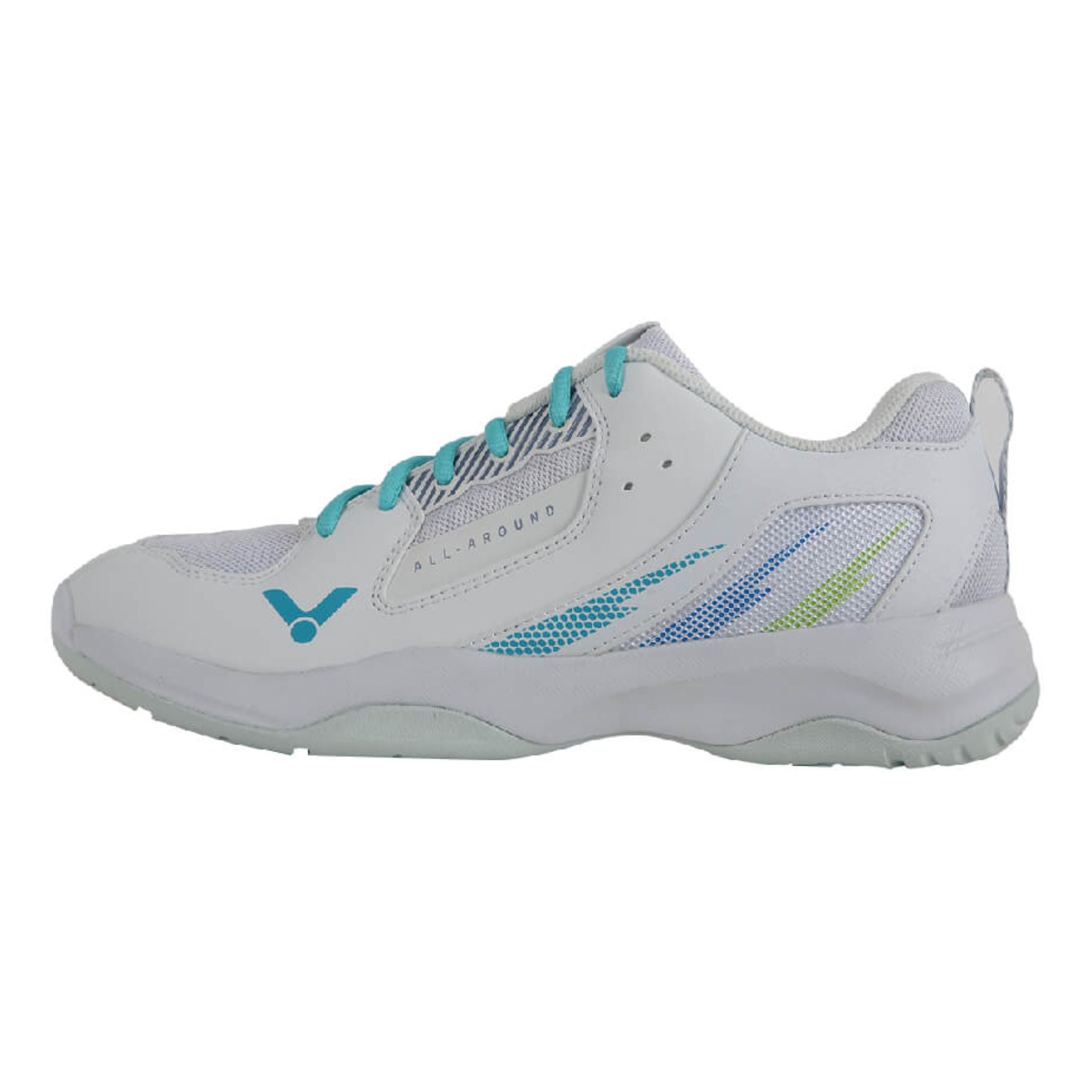 Victor A311 White Badminton Court Shoes - Lightweight & Non-Slip for Indoor Sports, Training & Professional Matches