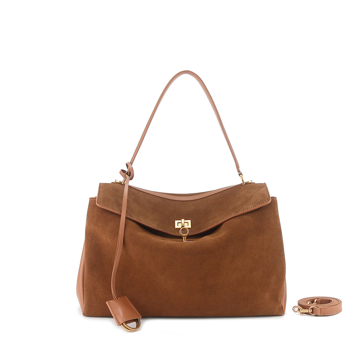 Stylish Convertible Leather Tote Bag for Women - Crossbody & Shoulder Bag - Perfect for Work, Travel & Everyday Use