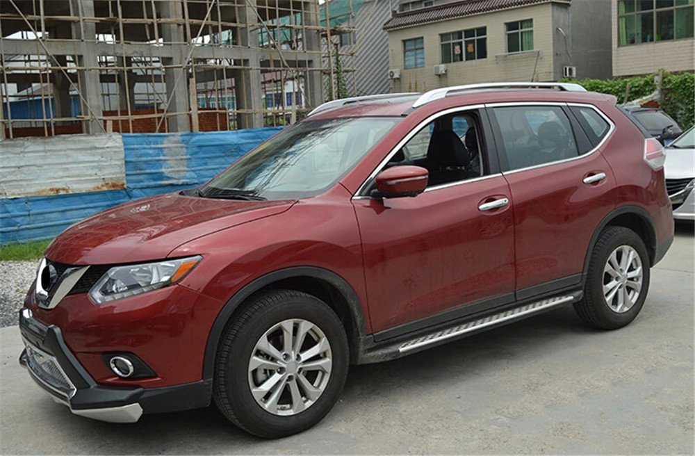 Universal Roof Rack Cross Bars Fit Nissan X-Trail Rogue 2014-2019 - Heavy Duty Aluminum Luggage Carrier Rails for SUV Cargo Boxes, Bikes & Outdoor Gear - Perfect for Road Trips, Camping & Adventure Travel
