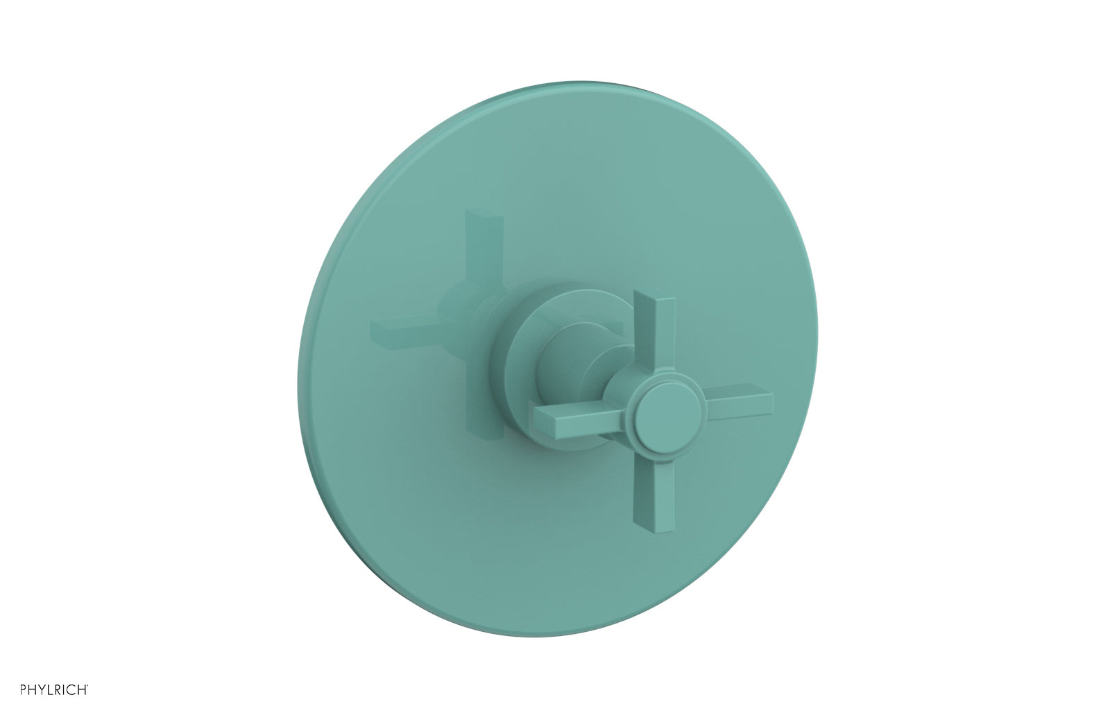 BASIC Pressure Balance Shower Set Trim Only with Blade Cross Handle DPB3137TO - Perfect for Bathroom Renovation & Modern Home Upgrades