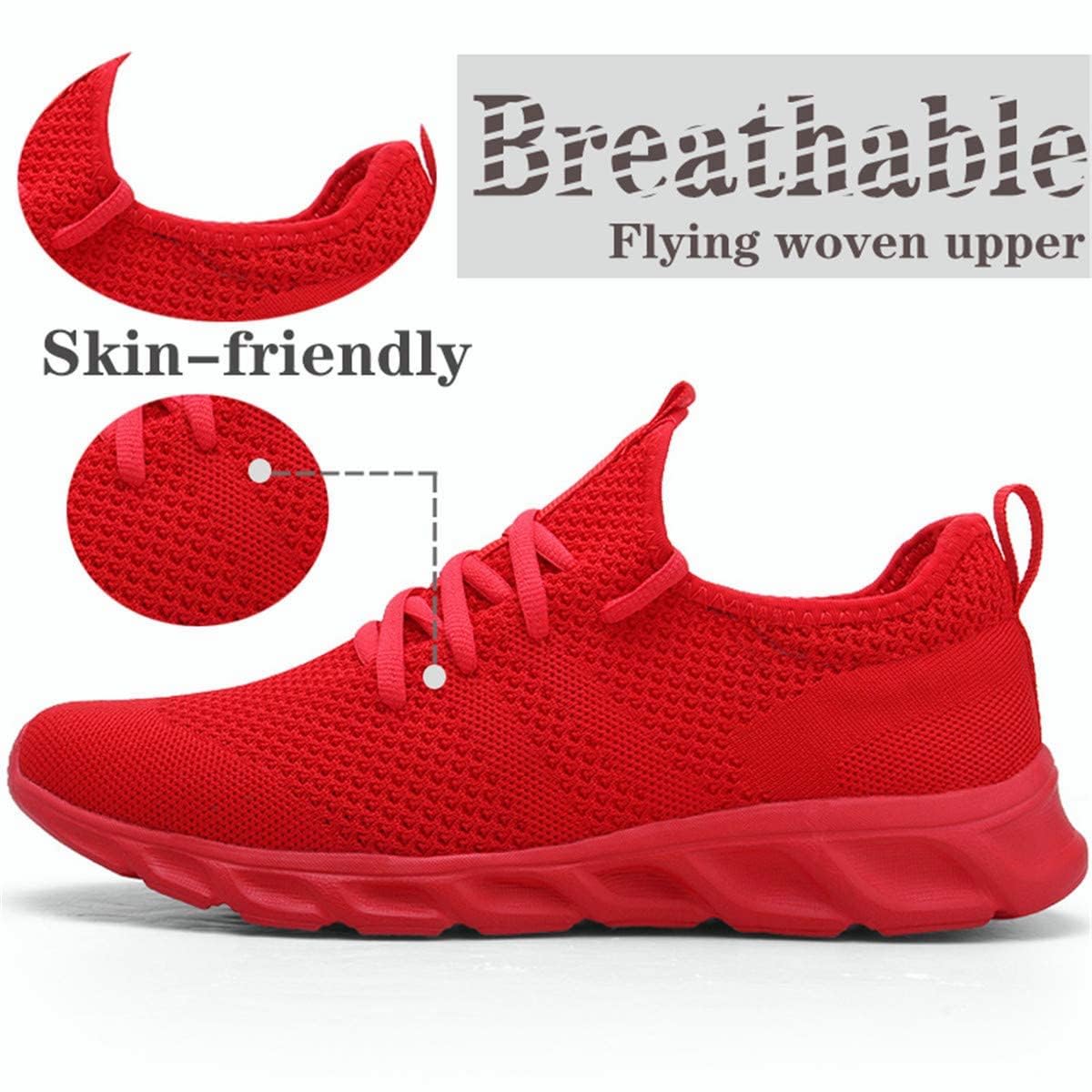 DamYuan Men's Lightweight Athletic Running Shoes - Breathable Gym Sneakers for Walking, Jogging & Casual Wear | Perfect for Workouts, Daily Use & Outdoor Activities